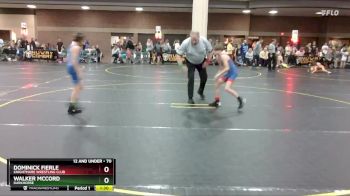 70 lbs Champ. Round 1 - Dominick Fierle, Knightmare Wrestling Club vs Walker Mccord, Darkhorse