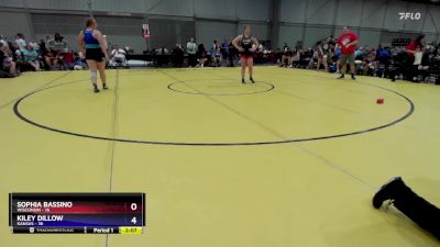 170 lbs Placement Matches (8 Team) - Sophia Bassino, Wisconsin vs Kiley Dillow, Kansas