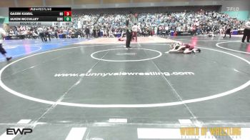 80 lbs Round Of 32 - Qasim Kamal, Mad Dawg Wrestling Club vs Jaxon McCulley, Salem Elite Mat Club