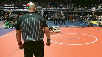 5A 120 lbs Cons. Round 1 - Kolby Moreland, Azle vs Caleb McVey, Vanguard Academy Rembrandt-Pharr