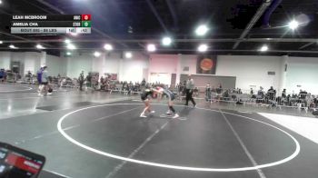 88 lbs Round Of 16 - Leah McBroom, Aniciete TC vs Amelia Cha, Storm WC
