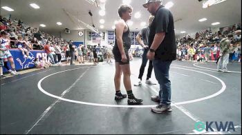155 lbs Quarterfinal - Elijah Tolander, Team Tulsa Wrestling Club vs Weston Peterson, Team Nomad