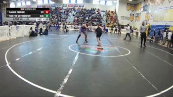 150 lbs Quarterfinal - Caleb Chaux, Ft Pierce Central vs Austin Schneider, Olympic Heights
