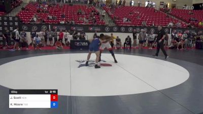 65 kg Cons 8 #2 - Jayden Scott, New York vs Kade Moore, Tiger Style Wrestling Club