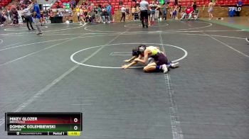 60 lbs Quarterfinal - Dominic Golembiewski, Donahue vs Mikey Glozer, Brecksville