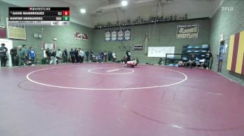 144 lbs Cons. Round 6 - Hunter Hernandez, Beaumont vs David Mannriquez, Elsinore