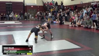 J-13 lbs Quarterfinal - Grant Brunner, Immortal Athletics WC vs Noah Miller, Waverly Area Wrestling Club