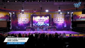 Cheer Extreme - Richmond - Lime Ladies [2024 L1 Junior - Small - A Day 2] 2024 ACDA Reach the Beach Cheer Grand Nationals