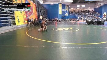 165 lbs Champ. Round 1 - Chase Thompson, Salesianum vs Chad McConnell, Pompton Lakes