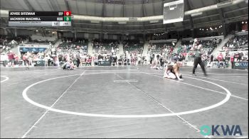 140 lbs Consolation - Jovee Sitzman, Tulsa Blue T Panthers vs Jackson Machell, Husky WC