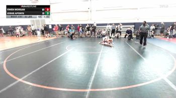 92 lbs 5th Place - Owen Morgan, WV vs Josue Aponte, OH