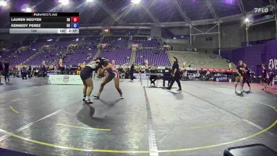 124 lbs 2nd Wrestleback (16 Team) - Kennedy Perez, Gannon University vs Lauren Nguyen, Sacred Heart