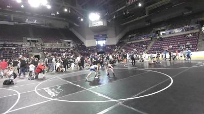 84 lbs Cons. Quarters - Bodhi Thompson, Mile High Wrestling Club vs Malaky Johnson, Wrecking Crew Wrestling Club