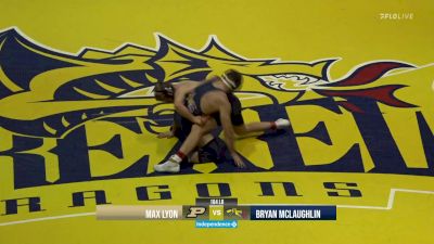184 lbs Match - Max Lyon, Purdue vs Bryan McLaughlin, Drexel