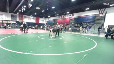 165 lbs Cons. Round 5 - Matheus Pereira, San Clemente vs Isaiah Nichols, Diamond Ranch