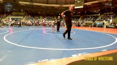 81 lbs Consi Of 8 #1 - Brylee Irsik, Nebraska Wrestling Academy vs Abigail McGirt, Salina Wrestling Club