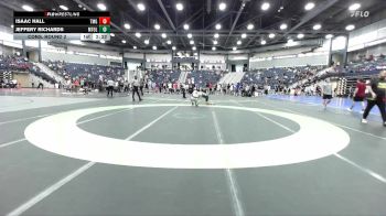 141 lbs Cons. Round 2 - Jeffery Richards, Mt. Olive vs Isaac Hall, Truett-McConnell (Ga.)