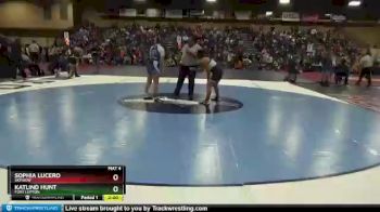 136 lbs Champ. Round 2 - Sophia Lucero, Skyview vs Katlind Hunt, Fort Lupton