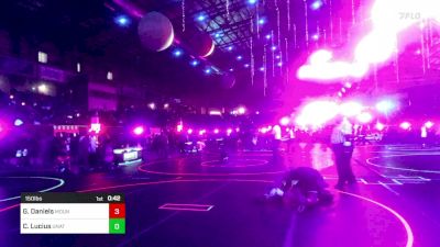 150 lbs Consi Of 16 #2 - Gabe Daniels, Mountain Vista WC vs Carson Lucius, Unattached