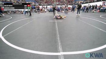 49 lbs Round Of 16 - Silas Boyd, Harrah vs Janson Jones, Standfast