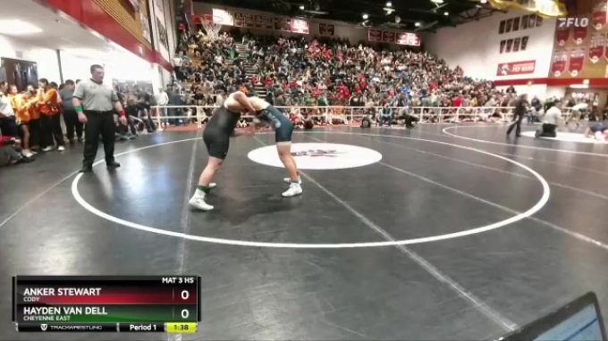 Hayden Van Ruler 215 lbs Champ. Round 1 - Anker Stewart, Cody vs Hayden Van Dell ...