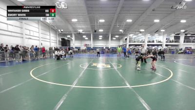 66 lbs Final - Whitaker Gibbs, Red Roots WC vs Emory White, Empire Wrestling Academy