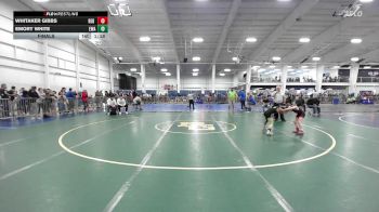 66 lbs Final - Whitaker Gibbs, Red Roots WC vs Emory White, Empire Wrestling Academy
