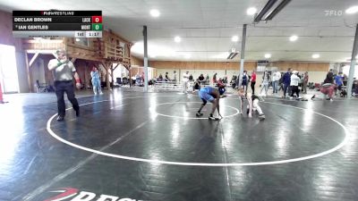 125 lbs Consolation - Declan Brown, Lackawaxen vs Ian Gentles, Montgomery