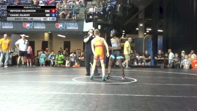 86 lbs 1st Place Match - Bryson Wilkinson, SCN Youth Wrestling Club vs Chase Gilbert, NOVA Wrestling Club