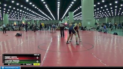 165 lbs Cons. Round 4 - Carter Friend, Wisconsin-Eau Claire vs Terry Smith, Wisconsin-Eau Claire