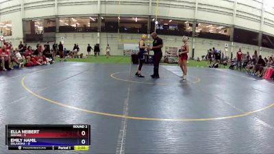 93 lbs Round 2 (8 Team) - Ella Neibert, Indiana vs Emily Hamil, Oklahoma