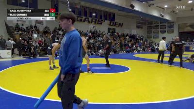 135 lbs Consi Of 4 - Cael Humphrey, Sultana vs Max Cumbee, Immaculate Conception (IL)