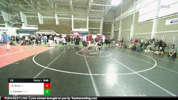 125 lbs Cons. Round 4 - Abigail Pray, Park City vs Cadence Hansen, Murray