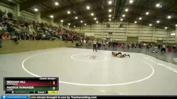 150 lbs Champ. Round 1 - Maddux Hunsaker, Ogden vs Brigham Hill, Northridge
