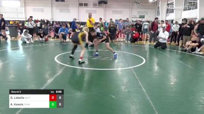 108 lbs Round 3 - Dylon Labelle, Whitmore Lake vs Anthony Kassis, Team Gotcha