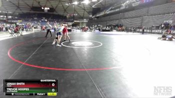 3A 285 lbs Quarterfinal - Trevor Hoopes, Southridge vs Jonah Smith, Yelm