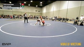 90 lbs 7th Place - Gavin Schultheis, Best Trained 14U vs Liam Kappler, Cajun Cowboys 14U
