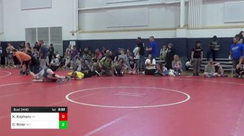 130.2-139 lbs Final - Kasey Kophazy, PA vs Ciara Riner, WV