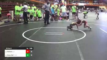 43 lbs Rr Rnd 3 - Josiah Nelson, JJ Trained vs Jeremiah Esquibel, Team Colorado