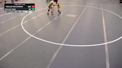 12U - 160 lbs Quarters - Declan Williamson, Minnewaska vs Dallas Yang, Rosemount Irish Wrestling