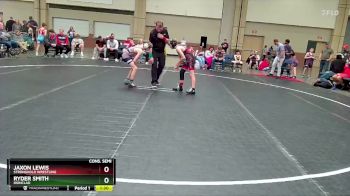 80 lbs Cons. Semi - Jaxon Lewis, Stronghold Wrestling vs Ryder Smith, Ironclad