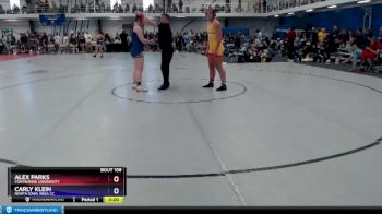 170 lbs Cons. Round 2 - Carly Klein, North Iowa Area CC vs Alex Parks, Fontbonne University