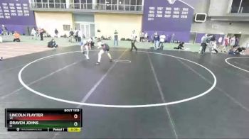 120 lbs Cons. Round 3 - Draven Johns, ID vs Lincoln Flayter, WI