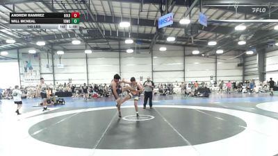 145 lbs Rr Rnd 3 - Andrew Ramirez, Gold Standard Black - HSB vs Will McNeal, TDWC Maniacs Blue - HSB