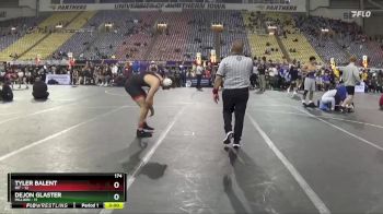 174 lbs Quarterfinals (8 Team) - Tyler Balent, RIT vs Dejon Glaster, Millikin