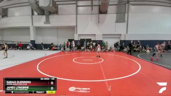 110 lbs Champ. Round 1 - Sarahi Guerrero, Amped Wrestling Club vs James Longbine, Wesley Club Wrestling