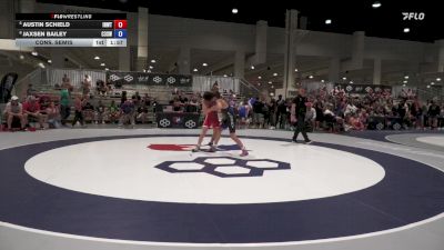 U15 GR - 57 lbs Cons. Semis - Austin Schield, Inland Northwest Wrestling Training Center vs Jaxsen Bailey, Curby 3 Style Wrestling Club