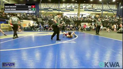 64 lbs Quarterfinal - Knox Wilson, Rough Riders vs Slade Stone, Piedmont