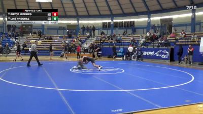125 lbs Cons. Round 3 - Luis Vasquez, Colby Community College vs Pryce Jeffries, Northern Oklahoma College