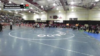 135 lbs Quarterfinal - Bella Wojciechowski, Thousand Oaks vs Madahlia De La Cruz, Mayfair